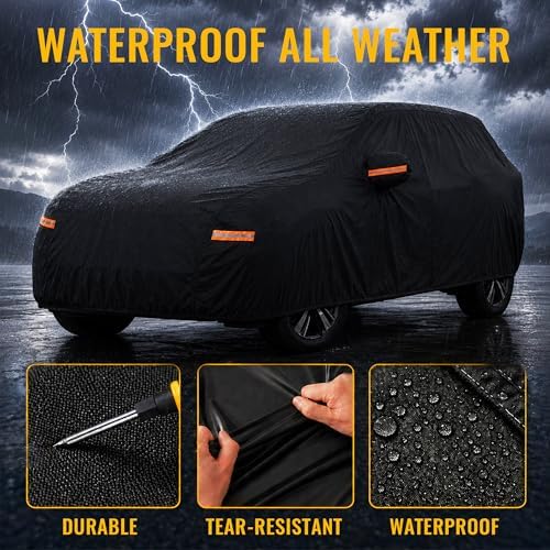X AUTOHAUX Outdoor Full Car Cover Waterproof for Nissan Rogue 14-24