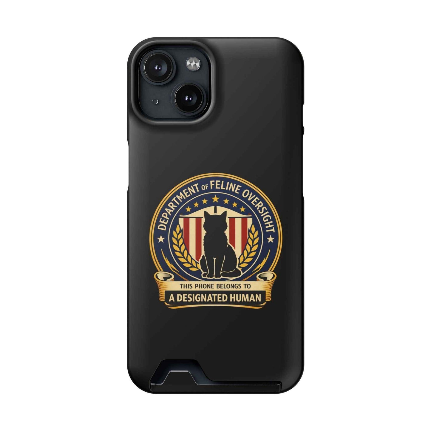 Department of Feline Oversight Samsung Case — Designated Human Edition