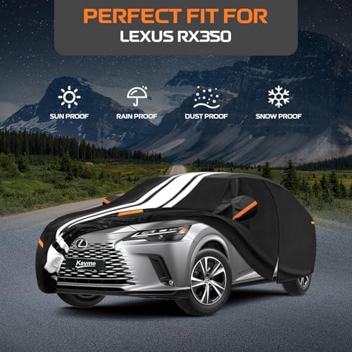 Kayme Car Cover for Lexus RX RX300 RX330 RX350L RX400H RX450H (1999-2026)