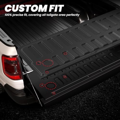 LASFIT Tailgate Mat for RAM 1500 Power Tailgate 2025-2026 2027