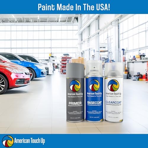 American Touch Up Paint Compatible with Toyota | UA46/UCA46 Light Grayish Beige Metallic | Spray Paint - Basecoat/2K Spraymax