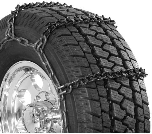 SCC QG3229CAM Quik Grip Wide Base Type CAM-DH Light Truck Tire Traction Chain - Set of 2