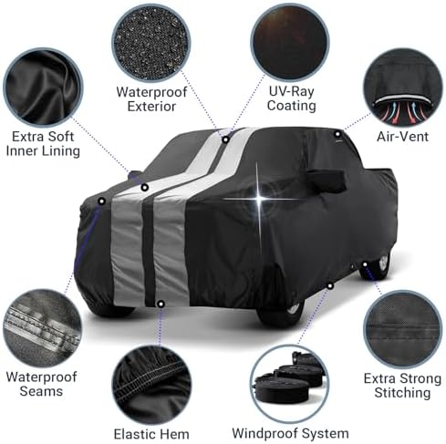 iCarCover Premium Plus Quality All Weather Car Cover. See Size Chart T74