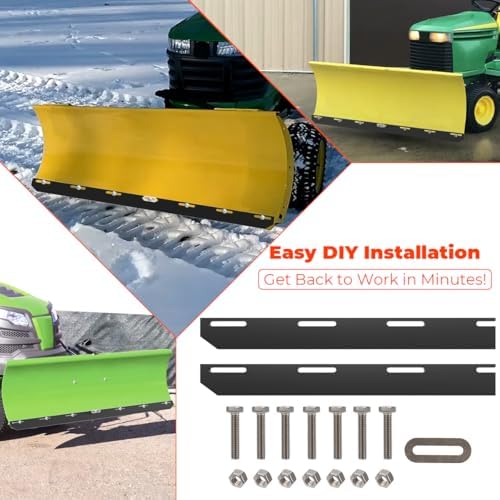 Poly Cutting Edge for John Deere 46 Inch Snow Plow Replaces M72122