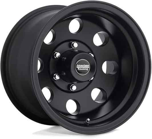 American Racing AR172 BAJA 15X10 5X5.5 3.81 -43mm SATIN BLACK - AR1725185B