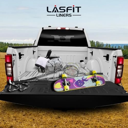 LASFIT Tailgate Mat for 2022 2021-2017 Ford Super Duty F250 F350 F450