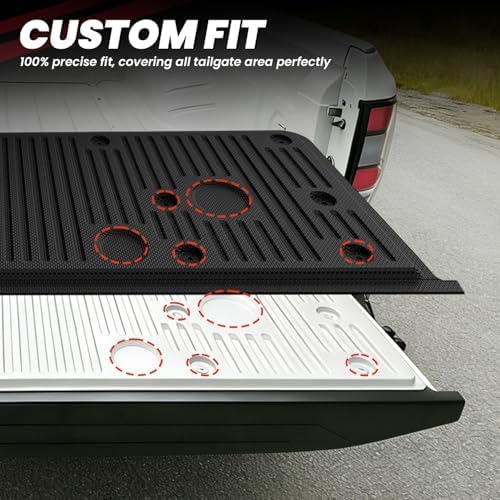 LASFIT Tailgate Mat for Nissan Frontier 2022-2026 with Drop-in Tailgate