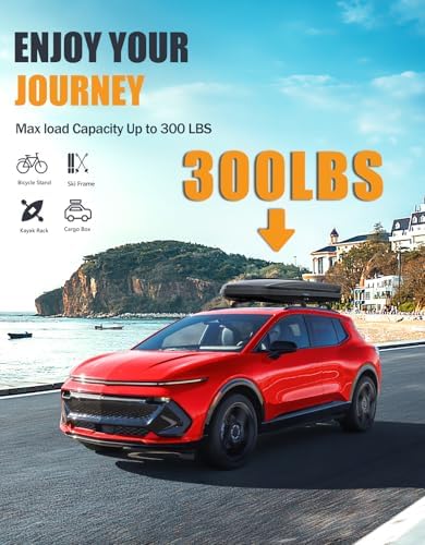 KINGGERI Roof Rack Cross Bars for Chevy Chevrolet Equinox EV 2024-2026