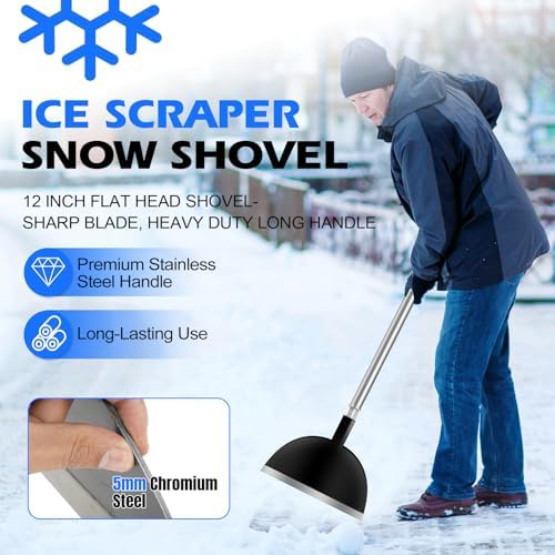 Snow Shovel, Floor Scraper, Snow Ice Flat Concrete Removal Tools