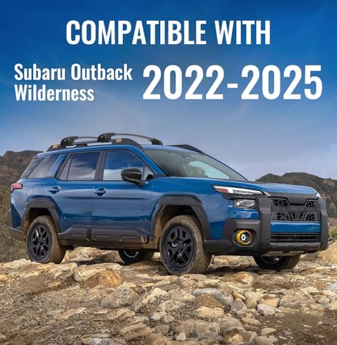 Cross Bars Compatible with Subaru Outback Wilderness 2022-2025