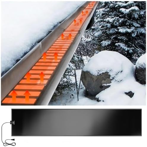 Roof Snow Melting Mat Valley Ice Dam Heated Mats Outdoor Driveway