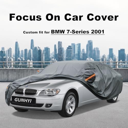 GUNHYI Premium Car Cover Custom Fit BMW 7 Series 733i 735i 740i 750iL
