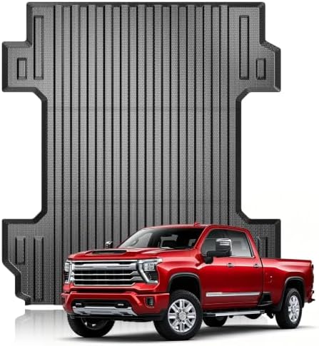 YZONA Bed Mat for 2020-2026 Silverado & Sierra 2500HD 3500HD, 6.8FT