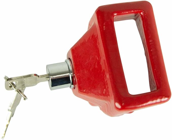 Mytee Products 10 Pack Glad Hand Lock Without Keyed Alike for Air Brake Security, Cast Iron Trailer Emergency Brake Lock for Semi Trucks, Tractor Trailers & Commercial Vehicle Security