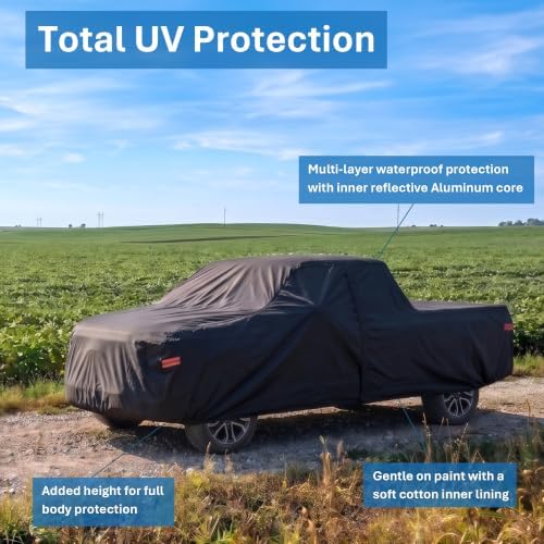 EzyShade Truck Cover Waterproof All Weather. See Truck Size-Chart. Black T5