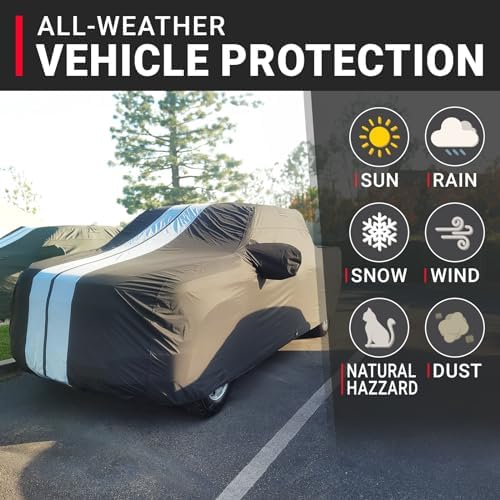 iCarCover Premium Plus Quality All Weather Car Cover. See Size Chart T71