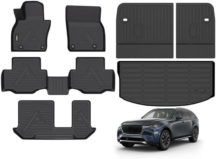 ANBINGO® Floor Mats & Cargo Liner for Mazda CX90 2024 2025 2026