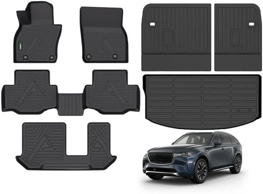 ANBINGO® Floor Mats & Cargo Liner for Mazda CX90 2024 2025 2026