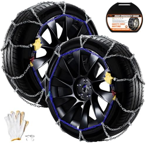 DEDC Auto Lock Y-type Snow Tire Chain for SUV Pickup truck 255 265 275
