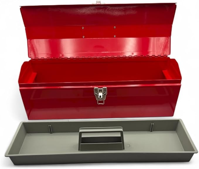 FMCSA DOT Commercial Vehicle Emergency Safety Kit, DOT Warning Triangles, Fire Extinguisher, Road Flares, Metal Storage Box Tools Fuses