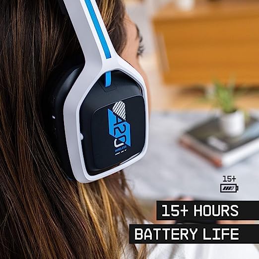 Logitech G29 Driving Force Racing Wheel + Floor Pedals + Driving Force Shifter + ASTRO Gaming A20 Wireless Headset Gen 2 Bundle -PS5, PS4, PC, Mac