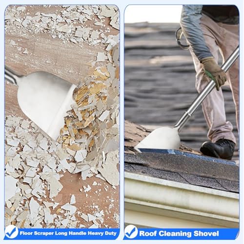 Paint Floor Scraper Tool, Wallpaper Removal, Garden Flat Shovel