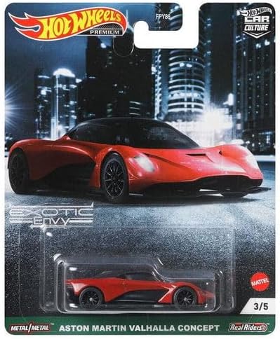 Hot Wheels Car Culture 2021 Exotic Envy Complete Set of 5 Vehicles