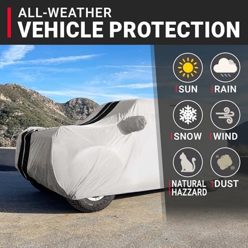 iCarCover Premium Plus Quality All Weather Waterproof Automobiles Car Cover