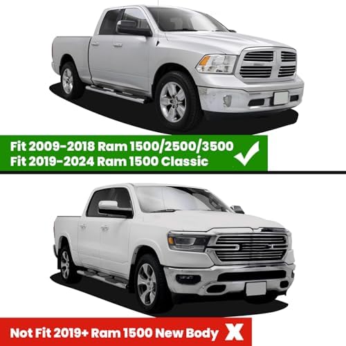 LASFIT Tailgate Mat for RAM 2500/3500 2009-2026 2027 & 1500 2009-2018