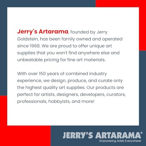 Jerry's World's Greatest Acrylic Ultra Bright White Gesso Primer - Non-Yellowing - Highly Pigmented Gesso Primer ideal for Students, Professionals, Artists - One Quart (32 oz)