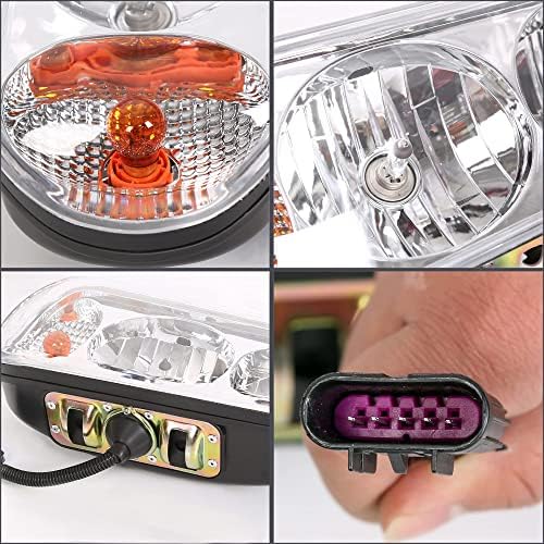 ECOTRIC Halogen Snow Plow Lights Kit Compatible with Boss Western Meyer