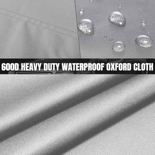 Mid-Size Truck Bed Tarp Cover for Tacoma/Ranger/Frontier 5Ft-5.3Ft Bed