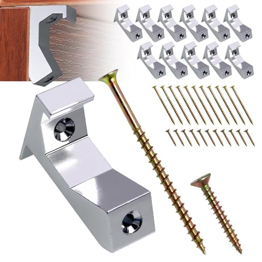 CNQLIS Squeaky Wood Relief Floor Repair Kit Can be Safely Used on Any 5/8 inch or Thicker subfloor,Eliminating Squeaky Floor Sounds,Without Holes(White,12 Pcs)