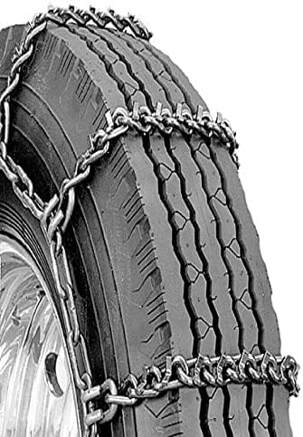 SCC QG2837 Quik Grip V-Bar Truck Single RS Tire Traction Chain - Set of 2