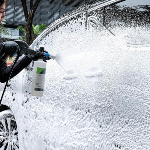 CARPRO Lift - Pre-Wash Snow Foam Car Wash Soap, Dissolves and Lifts Away a Large Amount of Dirt & Grime, Completely Touchless - Use in Bucket or Foam Cannon, Concentrated - Gallon (135oz)