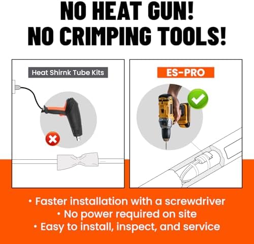 ES-PRO CSA Explosion-Proof Low-Profile End Seal Kit For Heat Cable