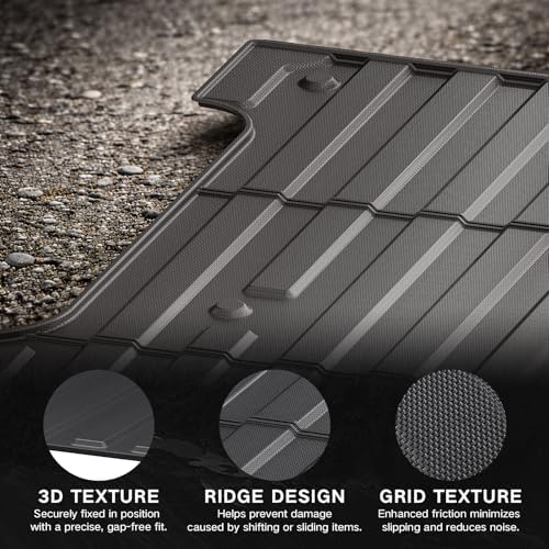 YZONA Bed Mat for 2020-2026 Silverado & Sierra 2500HD 3500HD, 6.8FT