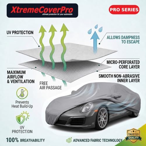 Car Cover fit 2015 2016 2017 2018 GMC Sierra 2500HD 3500HD Crew Cab 8ft Bed Dually Pro Series Gry