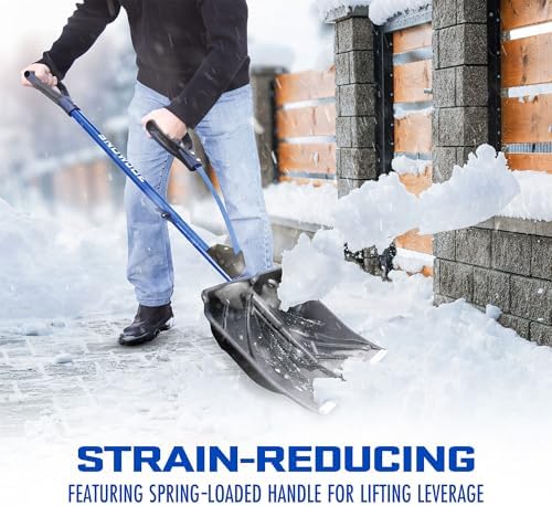 Snow Joe Shovelution Snow Shovel & Snow Broom, SJ-SHLV01 & SJBLZD