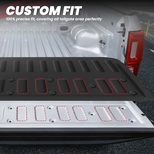 LASFIT Tailgate Mat for Ford Ranger 2023 2022 2021 2020 2019 Tailgate Cover