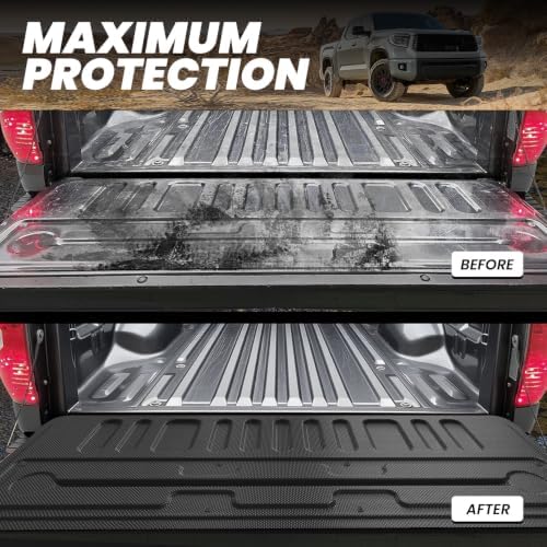 LASFIT Tailgate Mat for Toyota Tundra 2007-2021 (Not Fit Drop-in Liners)