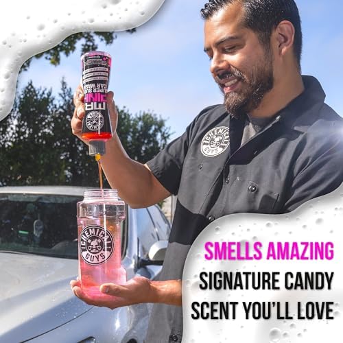 Chemical Guys, Mr. Pink Car Wash Soap 64 oz with Wash Mitt
