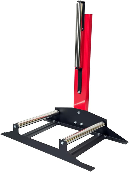 Rolling Wheel Detailing Stand Heavy Duty Wheel Cleaning Stand 360° Rotating Tire Stand for Wheel Rim Cleaning, Ceramic Coating, Polishing Applying Tire Shine & Car Wheel Wash