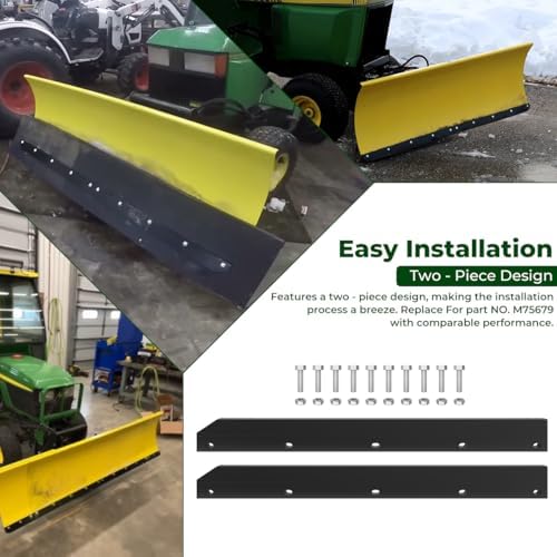 1/2" Poly Cutting Edge Scraper Bar For John Deere 54" Blade M75679