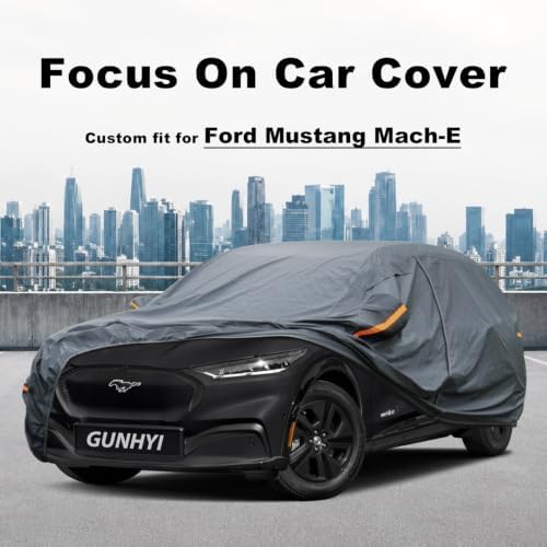GUNHYI Premium Car Cover Custom Fit Ford Mustang Mach-E Mach E