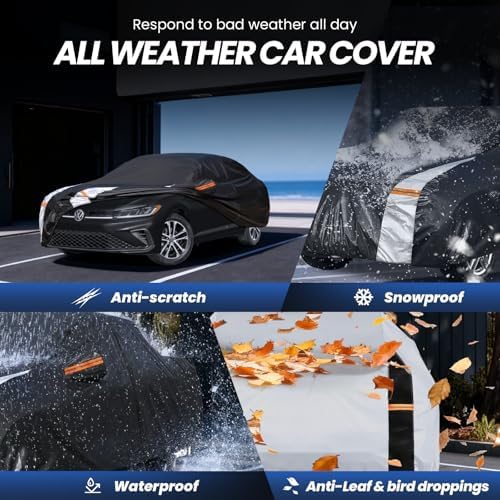 Multi-Layer Car Cover Custom Fit for VW Jetta (2005-2026)