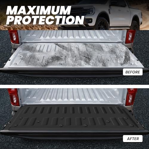 LASFIT Tailgate Mat for Ford Ranger 2023 2022 2021 2020 2019 Tailgate Cover