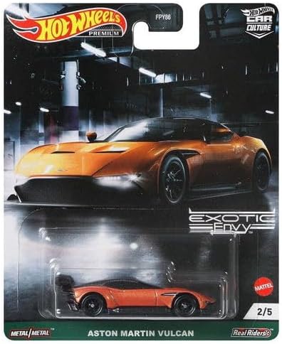 Hot Wheels Car Culture 2021 Exotic Envy Complete Set of 5 Vehicles