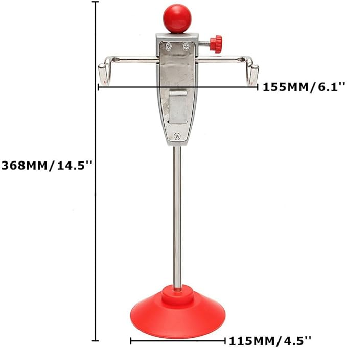 Car 14.5''/368mm Steering Wheel Holder Stand Tool Wheel Alignment Essential Tool
