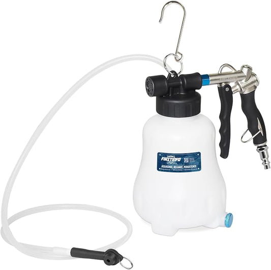FIRSTINFO A1157US Patented Vacuum Brake Bleeder, Taiwan Universal One Person Pneumatic Brake System Clutch Fluid Bleeding Extractor Tool
